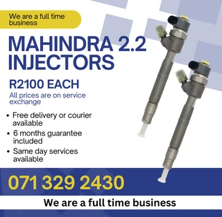 Mahindra 2.2 Injectors For Sale With Warranty