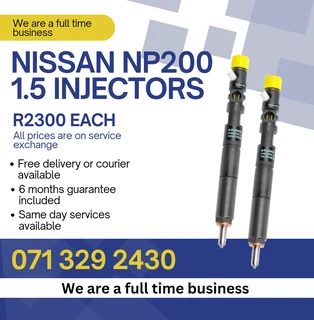 Nissan Np200 1.5 Injectors For Sale With Warranty