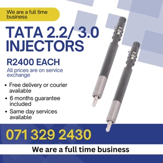 Tata 2.2 And 3.0 Injectors For Sale With Warranty