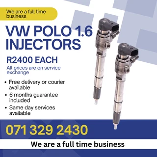 Vw Polo 1.6 Diesel Injectors For Sale With Warranty