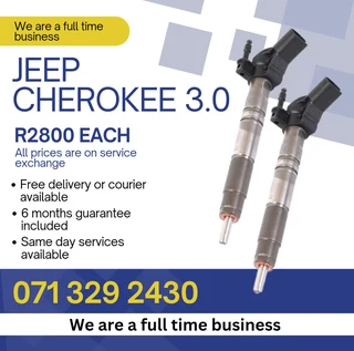 Jeep Cherokee 3.0 Injectors For Sale With Warranty