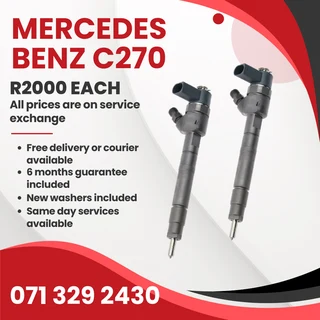 Mercedes Benz C270 Injectors For Sale With Warranty