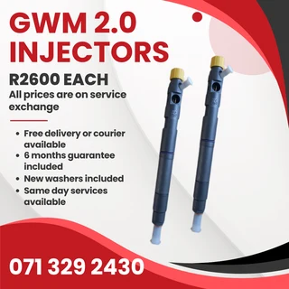 Gwm 2.0 Injectors For Sale With Warranty