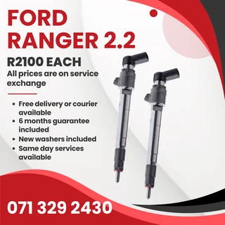 Ford Ranger 2.2 Injectors For Sale Qith Warrantt