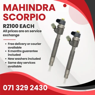 Mahindra Scorpio Injectors For Sale With Warranty