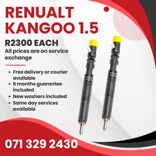 Renualt Kangoo 1.5 Injectors For Sale With Warranty