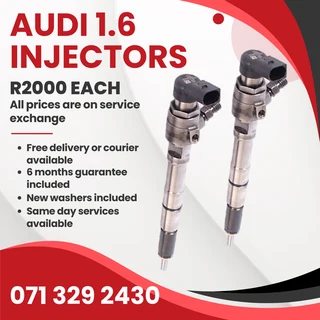 Audi 1.6 Diesel Injectors For Sale With Warranty