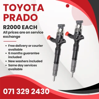 Toyota Prado Diesel Injectors For Sale With Warranty