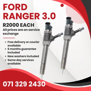 Ford Ranger 3.0 Injectors For Sale With Warranty