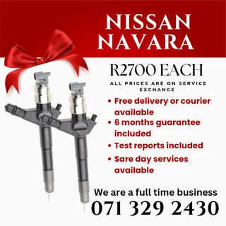 Nissan Navara Yd25 Injectors For Sale With Warranty