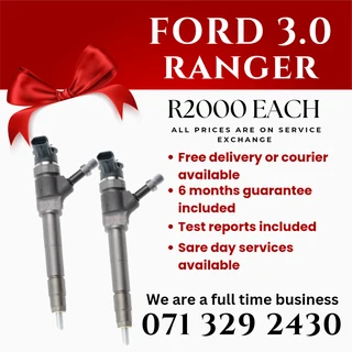Ford Ranger 3.0 Injectors For Sale With Warranty