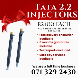 Tata 2.2 Injectors For Sale With Warranty