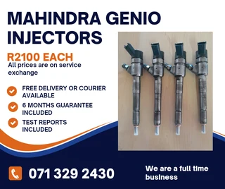 Mahindra Genio Injectors For Sale With Warranty