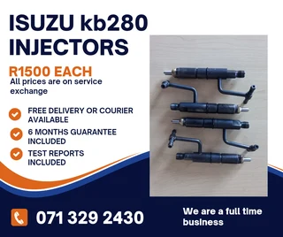 Isuzu Kb280 Injectors For Sale With Warranty