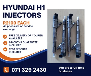 Hyundai H1 Injectors For Sale With Warranty