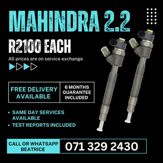 Mahindra 2.2 Diesel Injectors For Sale With Warranty