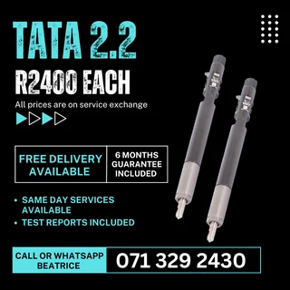 Tata 2.2 Diesel Injectors For Sale With Warranty
