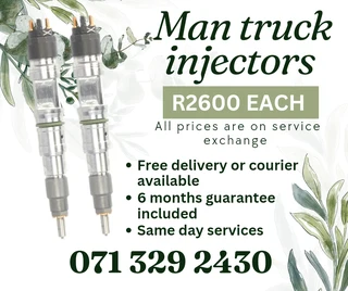 Man Truck Injectors For Sale With Warranty