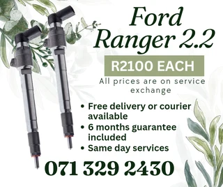 Ford Ranger 2.2 Diesel Injectors For Sale With Warranty