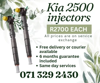 Kia 2500 Diesel Injectirs For Sale With Warranty