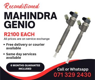 Mahindra Genio Injectors For Sale With Warranty