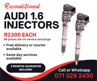 Audi 1.6 Diesel Injectors For Sale With Warranty