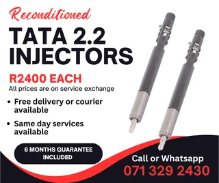 Tata 2.2 Injectors For Sale With Warranty