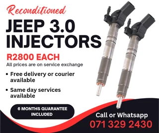 Jeep 3.0 Injectors For Sale With Warranty