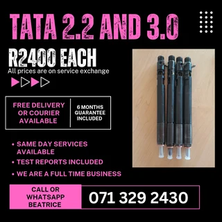 Tata 2.2 And 3.0 Injectors For Sale With Warranty