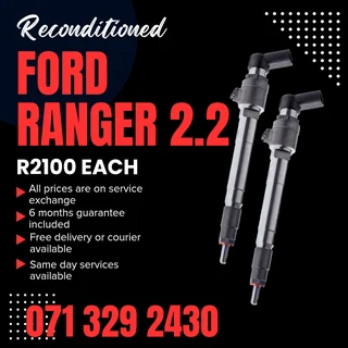 Ford Ranger 2.2 Injectors For Sale With Warranty