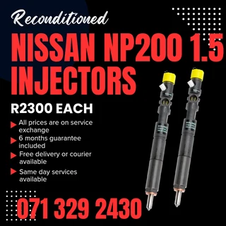 Nissan Np200 1.5 Injectors For Sale With Warranty