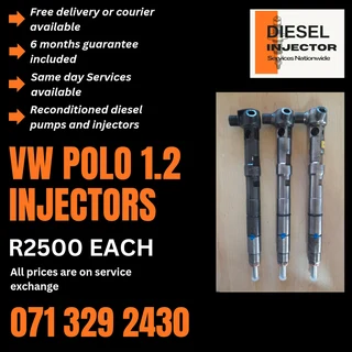 Vw Polo 1.2 Injectors For Sale With Warranty
