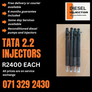 Tata 2.2 Injectors For Sale With Warranty