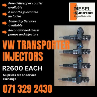 Vw Transporter Injectors For Sale With Warranty