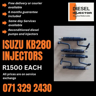 Isuzu Kb280 Injectors For Sale With Warranty