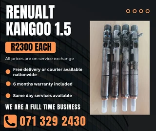 Renualt Kangoo 1.5 Diesel Injectors For Sale With Warranty
