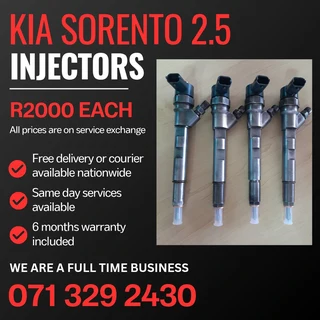 Kia Sorento 2.5 Diesel Injectors For Sale With Warranty