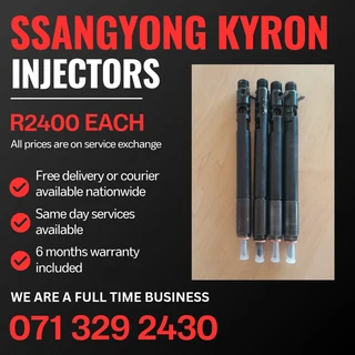 Ssangyong Kyron Diesel Injectors For Sale With Warranty