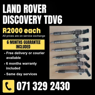 Land Rover Discovery Tdv6 Diesel Injectors For Sale With Warranty