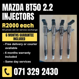 Mazda Bt50 2.2 Diesel Injectors For Sale With Warranty