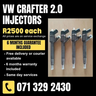 Vw Crafter 2.0 Diesel Injectors For Sale With