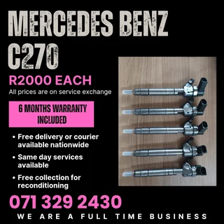 Mercedes Benz C270 Injectors For Sale With Warranty