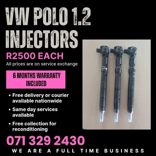 Vw Polo 1.2 Diesel Injectors For Sale With Warranty