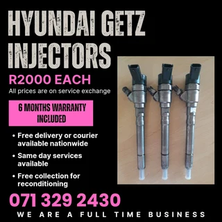Hyundai Getz Diesel Injectors For Sale With Warranty