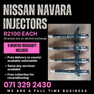 Nissan Navara Yd25 Injectors For Sale With Warranty