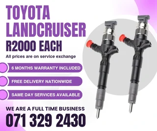 Toyota Landcruiser Injectors For Sale With Warranty