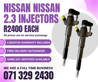 Nissan Navara 2.3 Diesel Injectors For Sale With Warranty