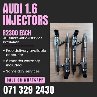 Audi 1.6 Diesel Injectors For Sale With Warranty On