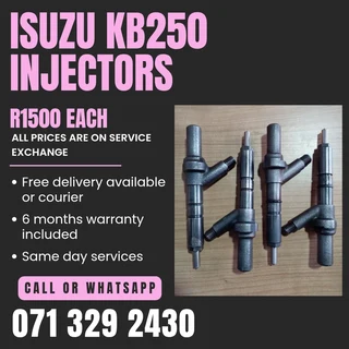 Isuzu Kb250 Diesel Injectors For Sale With Warranty