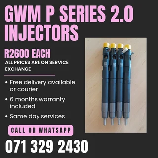 Gwm P Series 2.0 Injectors For Sale With Warranty